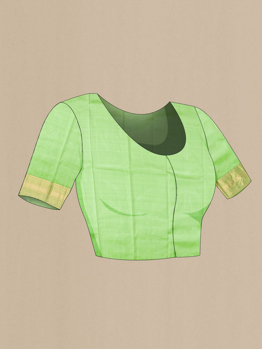 Green Kanchipuram Silk Saree