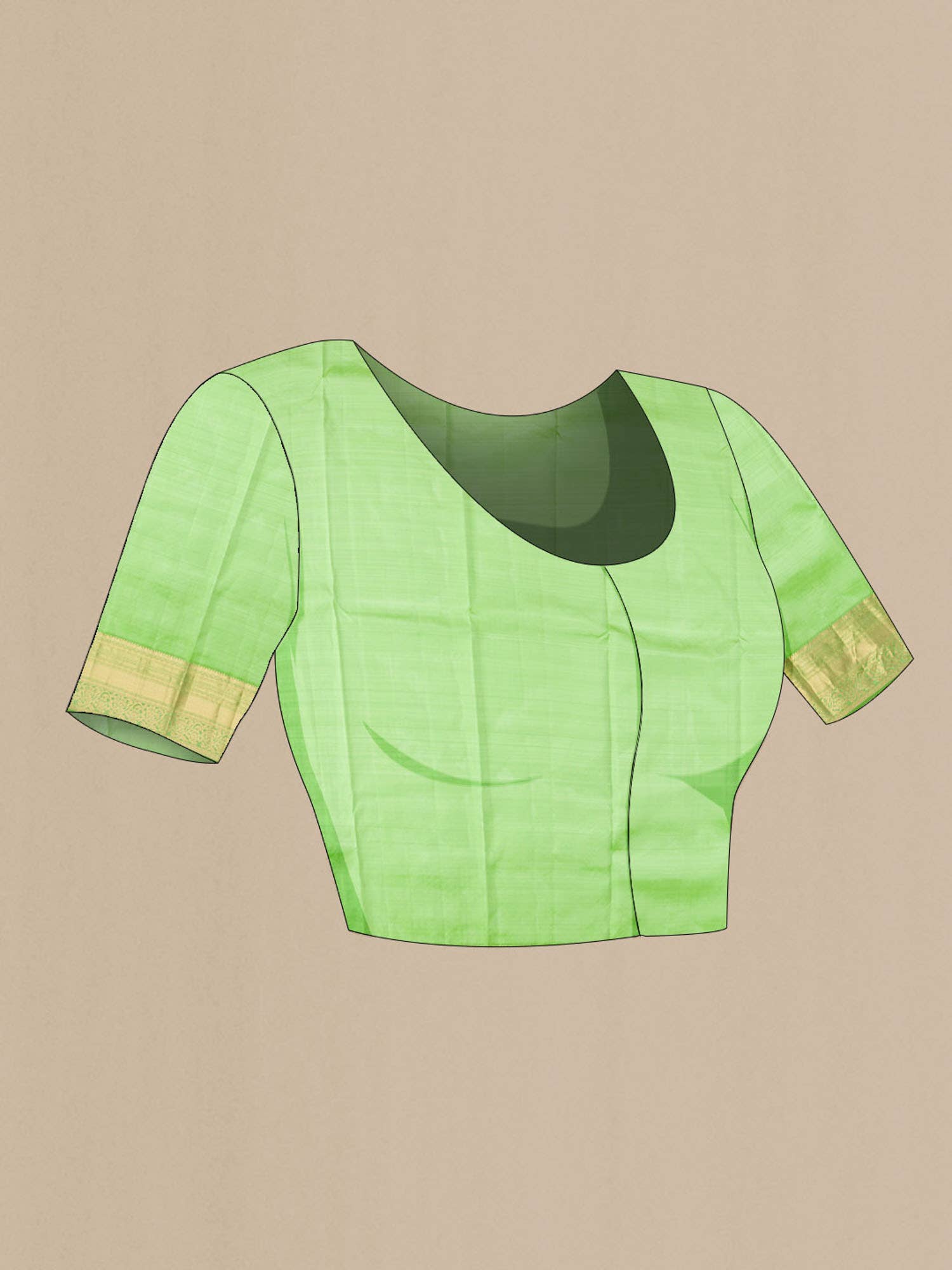 Green Kanchipuram Silk Saree