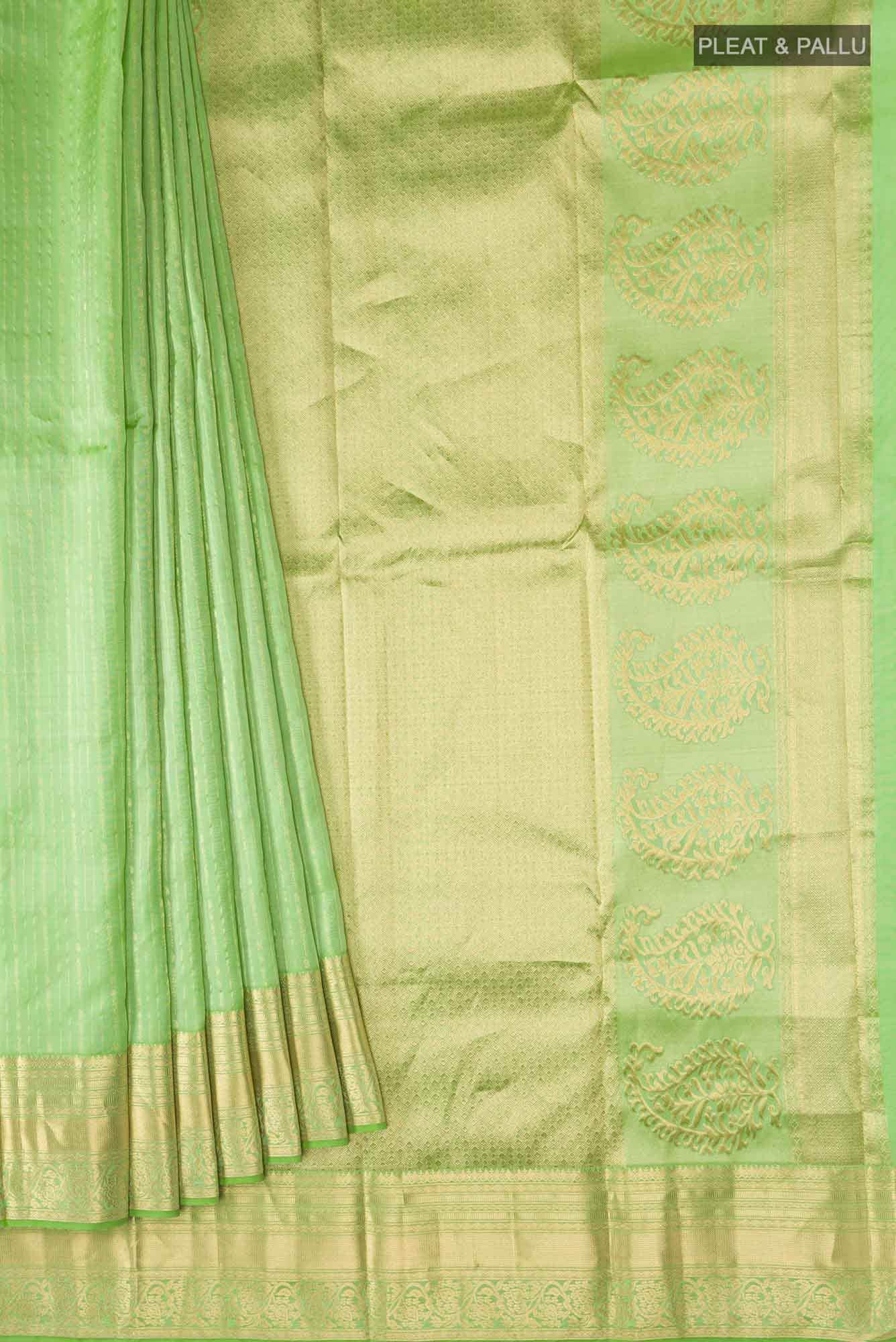 Green Kanchipuram Silk Saree