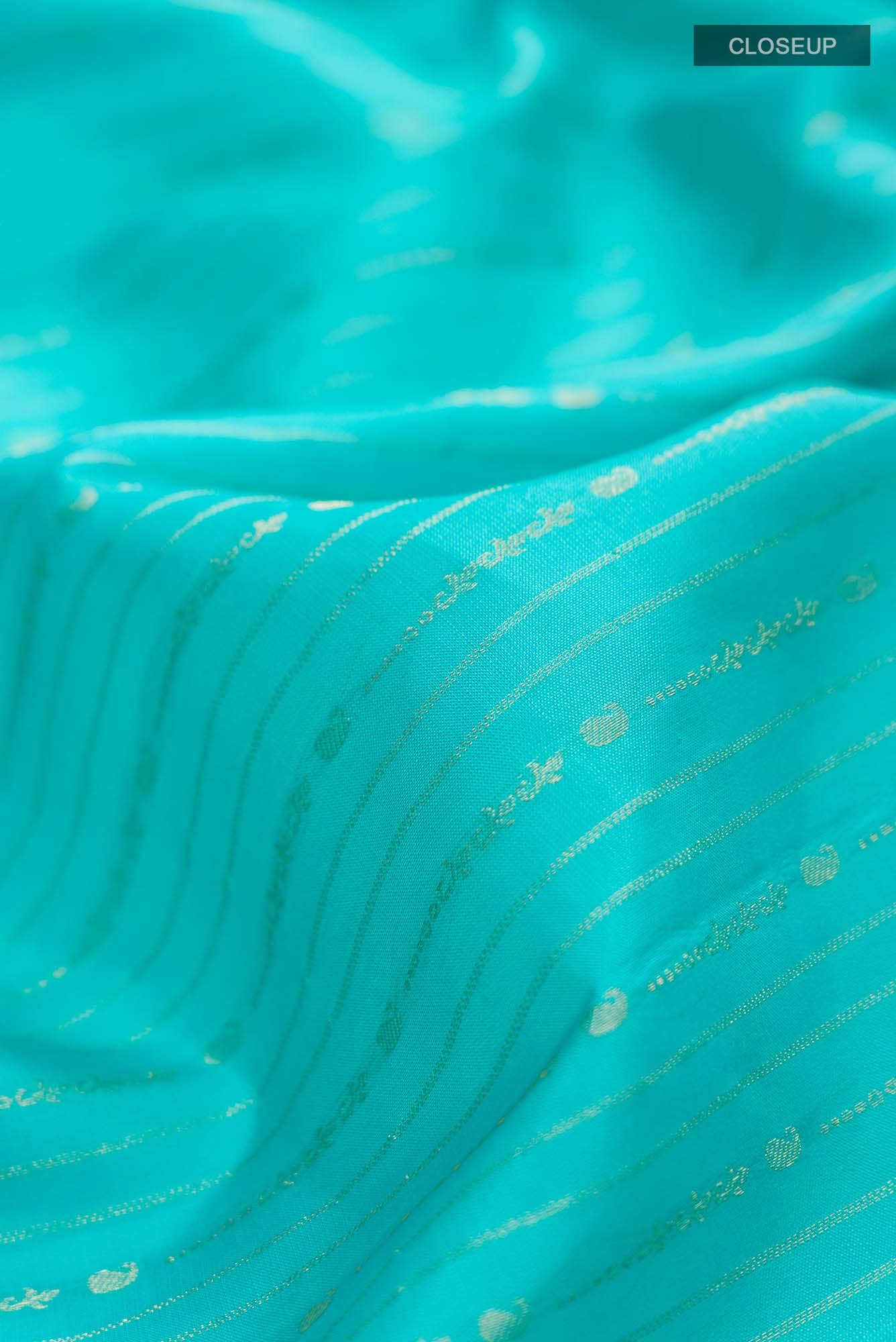 Blue Kanchipuram Silk Saree