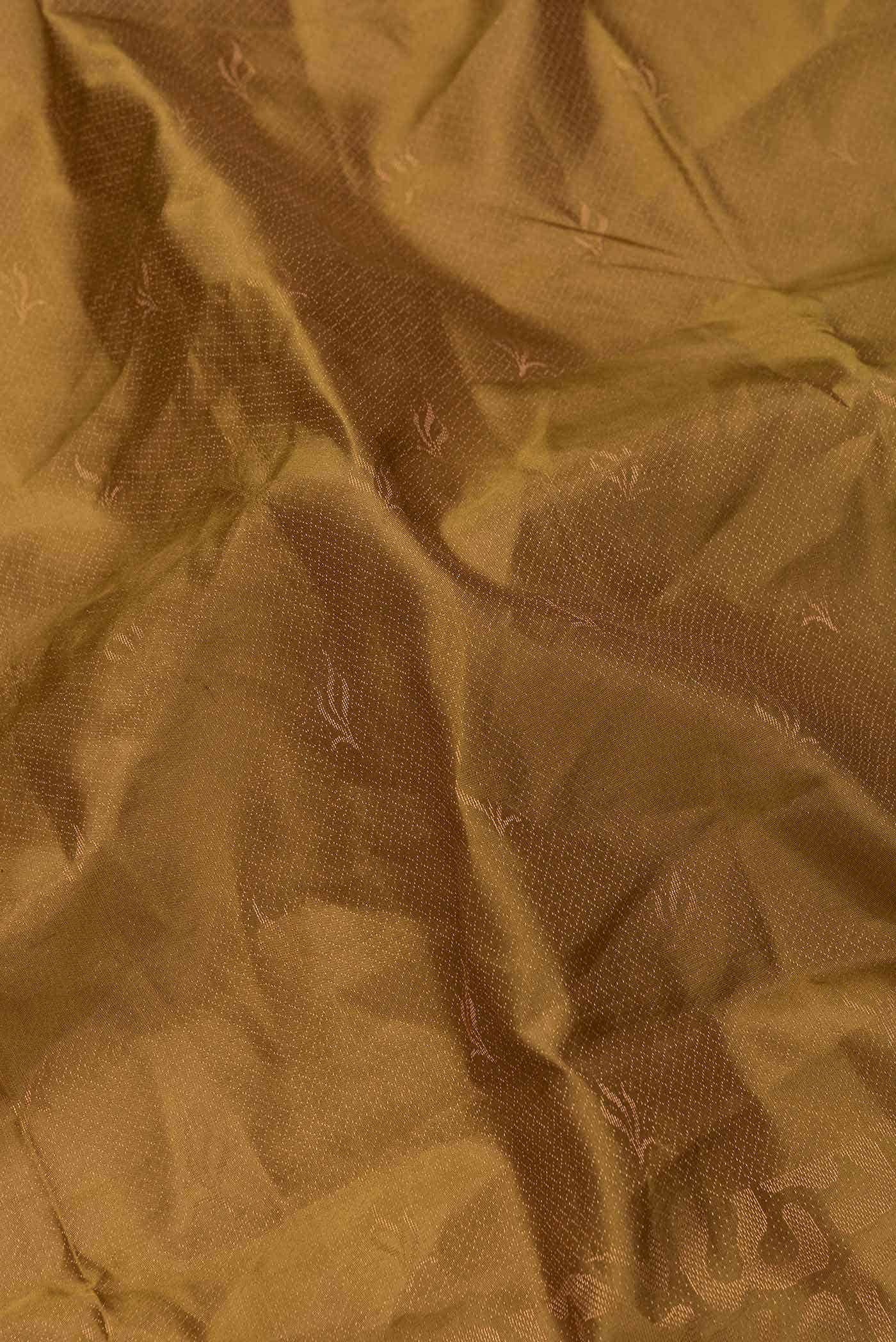 Mehandi Green Dual Tone Soft Silk Saree