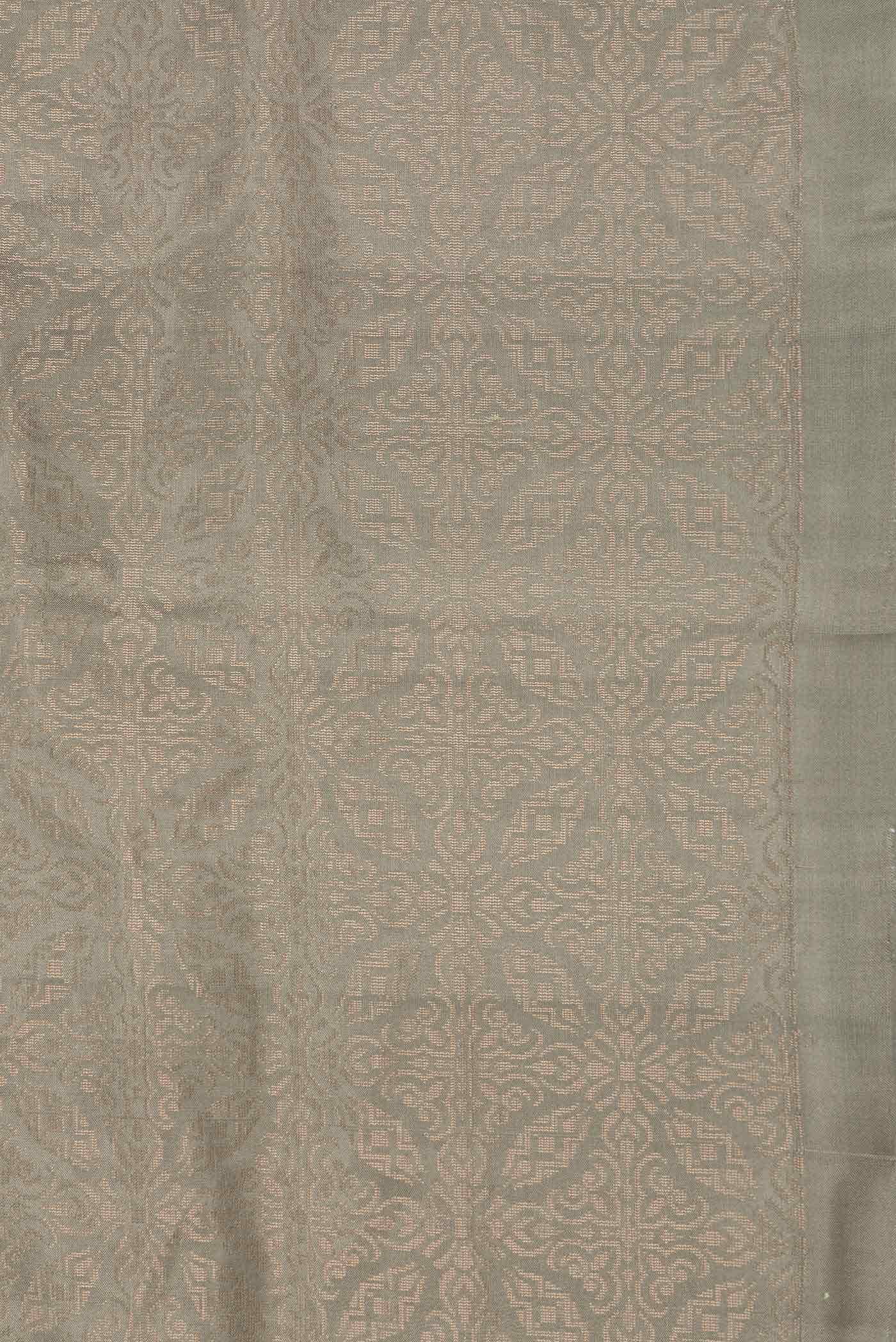 Light Green Dual Tone Soft Silk Saree