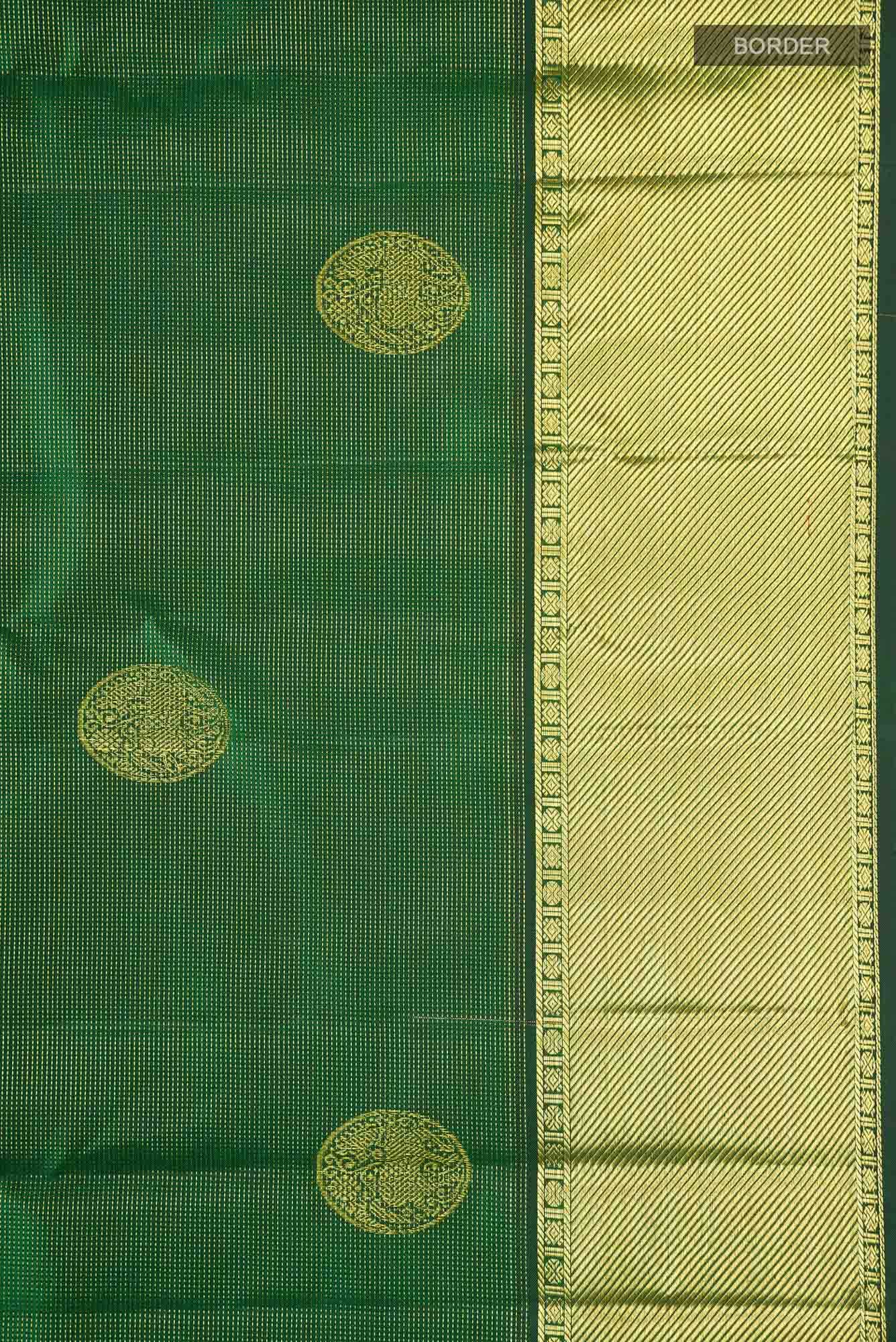 Green Kanchipuram Silk Saree