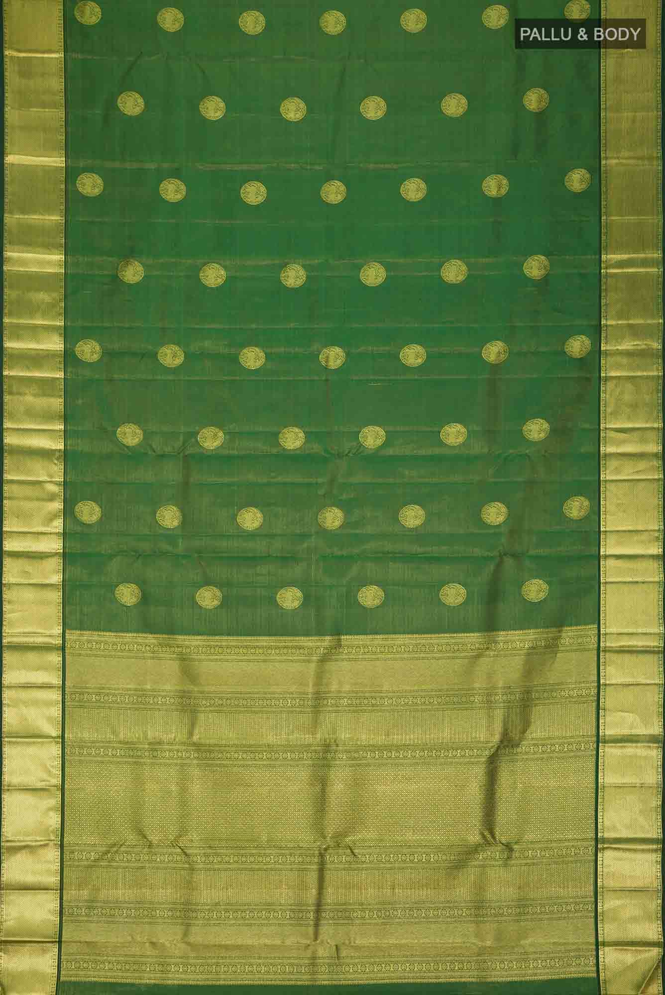 Green Kanchipuram Silk Saree