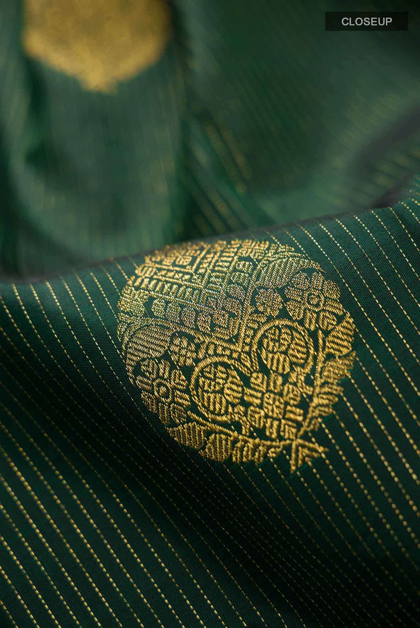 Green Kanchipuram Silk Saree