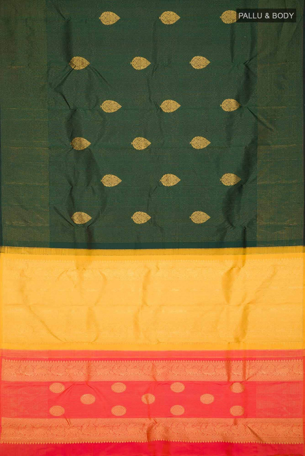 Green Kanchipuram Silk Saree