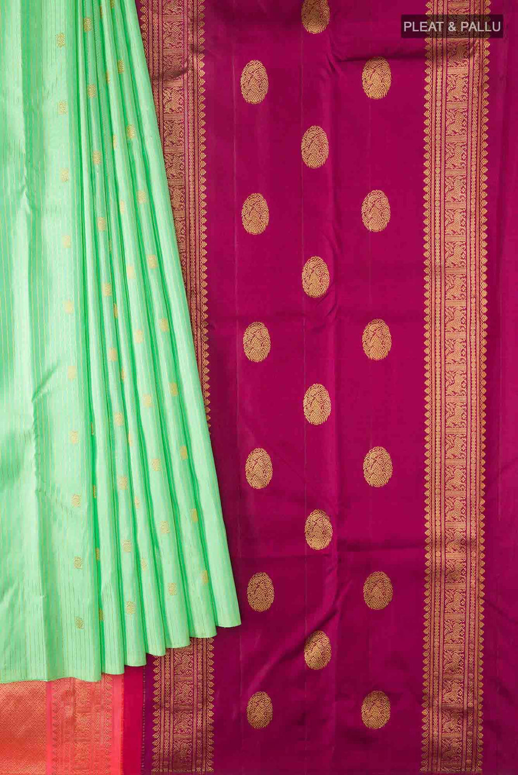 Green Kanchipuram Silk Saree