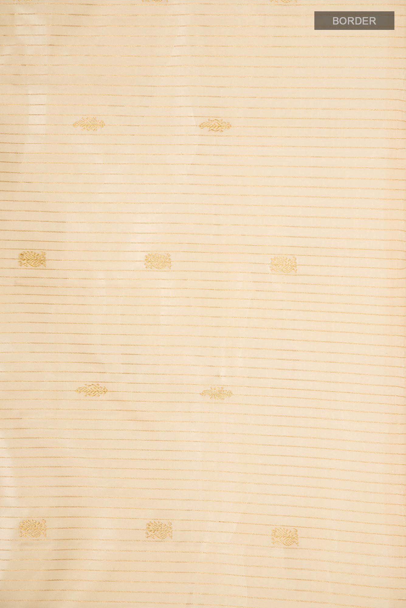 Beige Kanchipuram Silk Saree