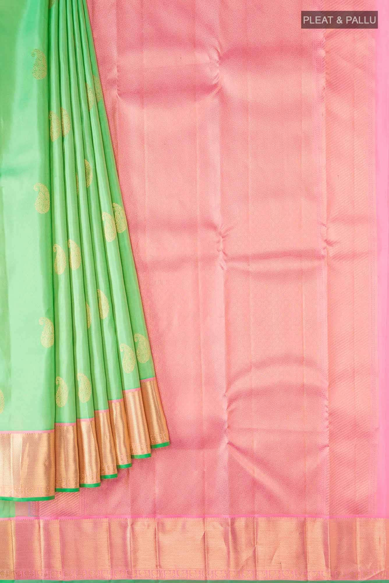 Green Kanchipuram Silk Saree