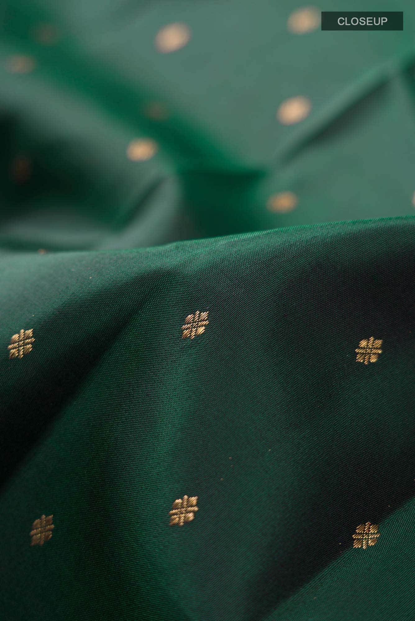 Green Kanchipuram Silk Saree