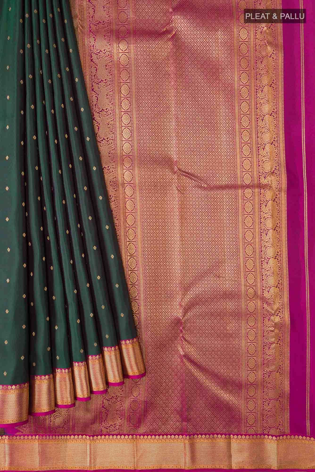 Green Kanchipuram Silk Saree