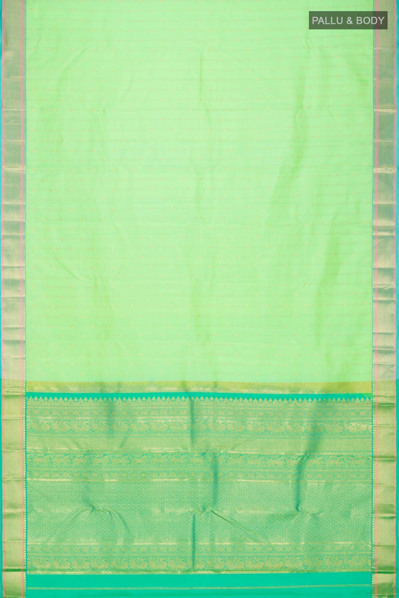 Green Kanchipuram Silk Saree