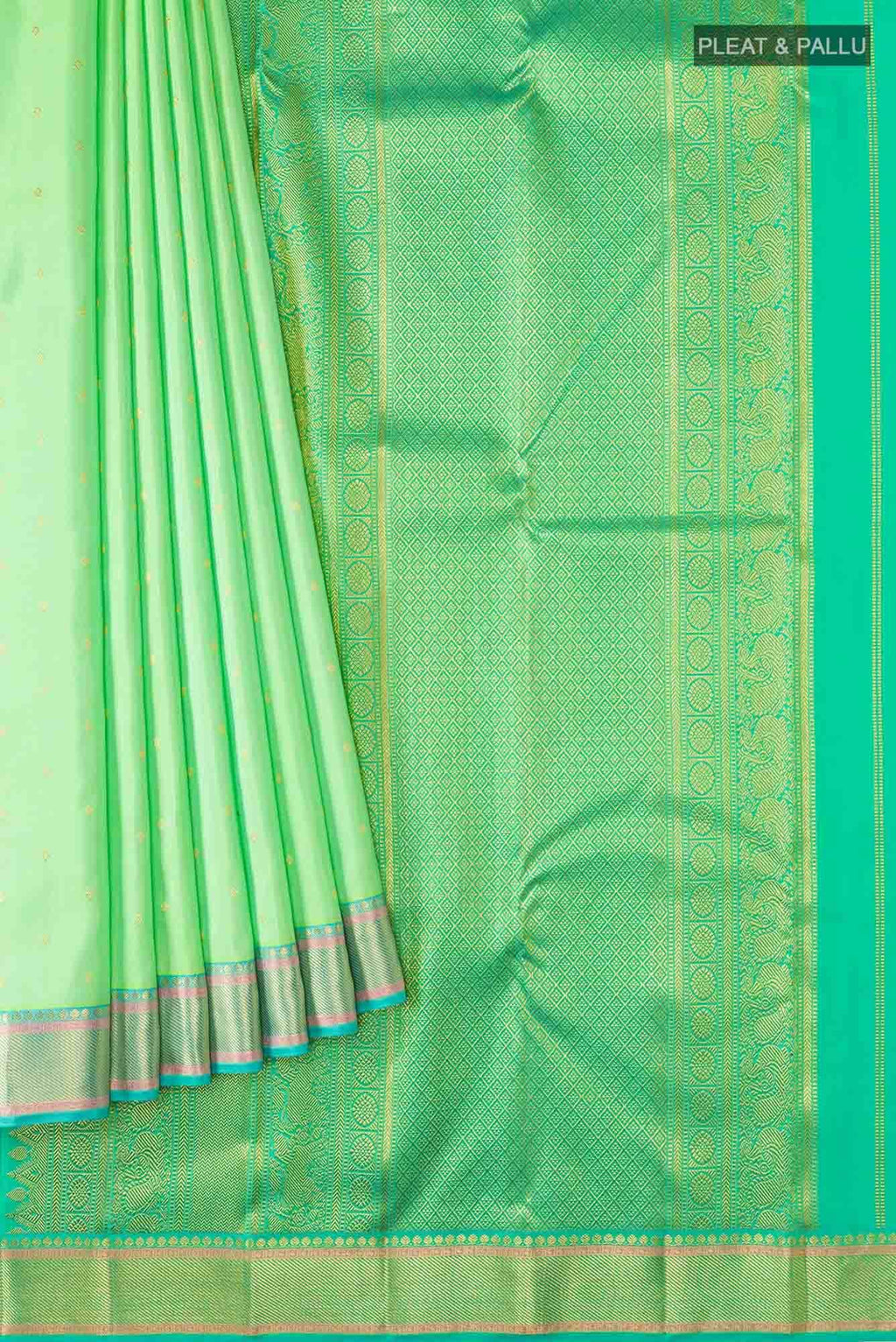 Green Kanchipuram Silk Saree