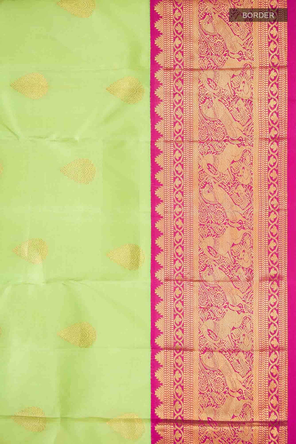 Green Kanchipuram Silk Saree