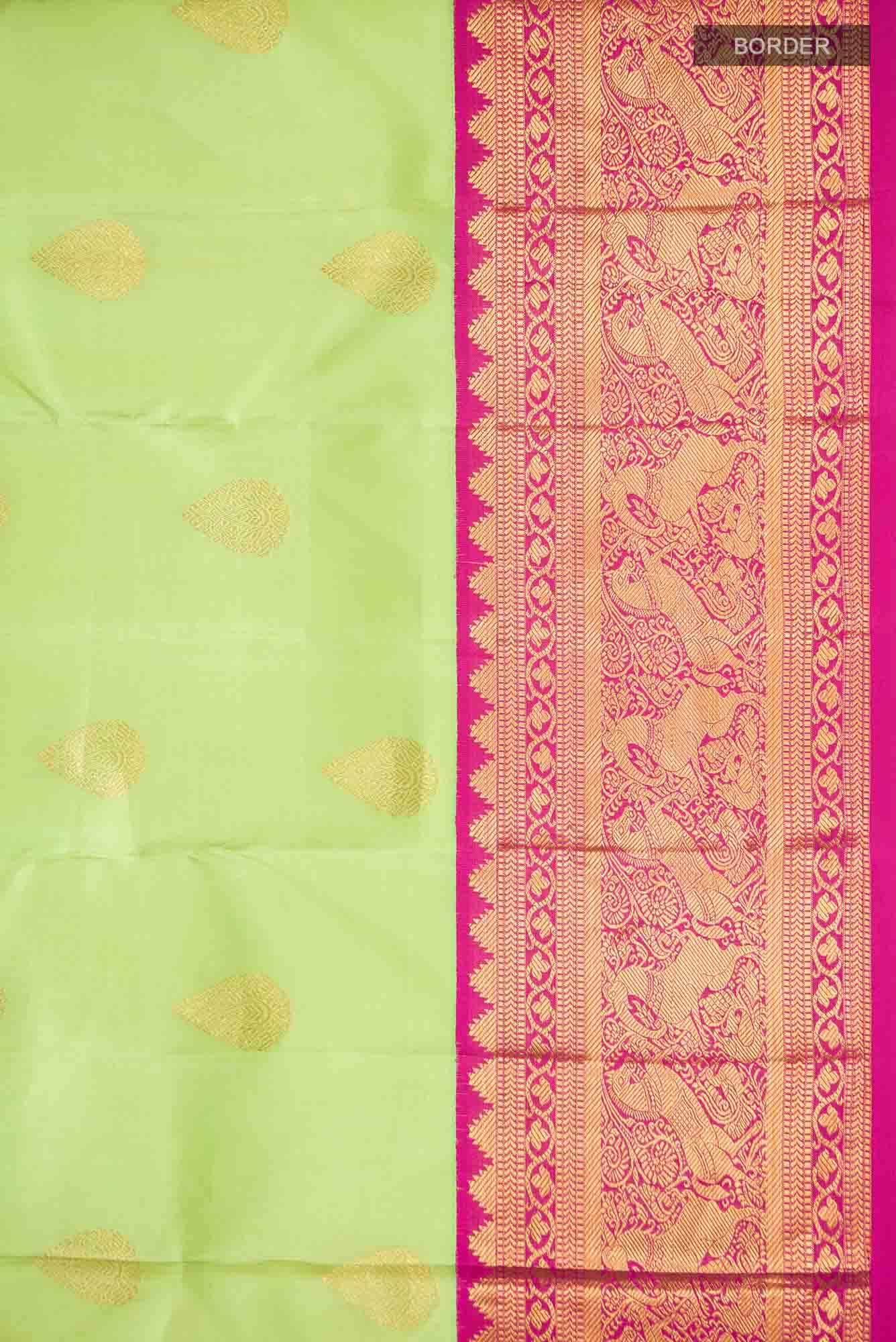 Green Kanchipuram Silk Saree