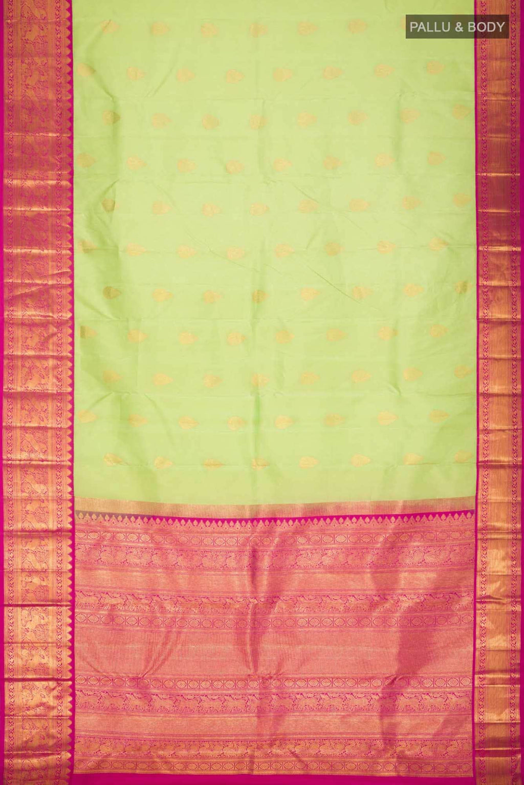 Green Kanchipuram Silk Saree