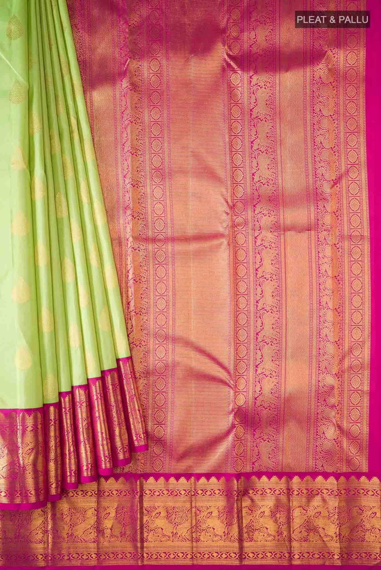 Green Kanchipuram Silk Saree
