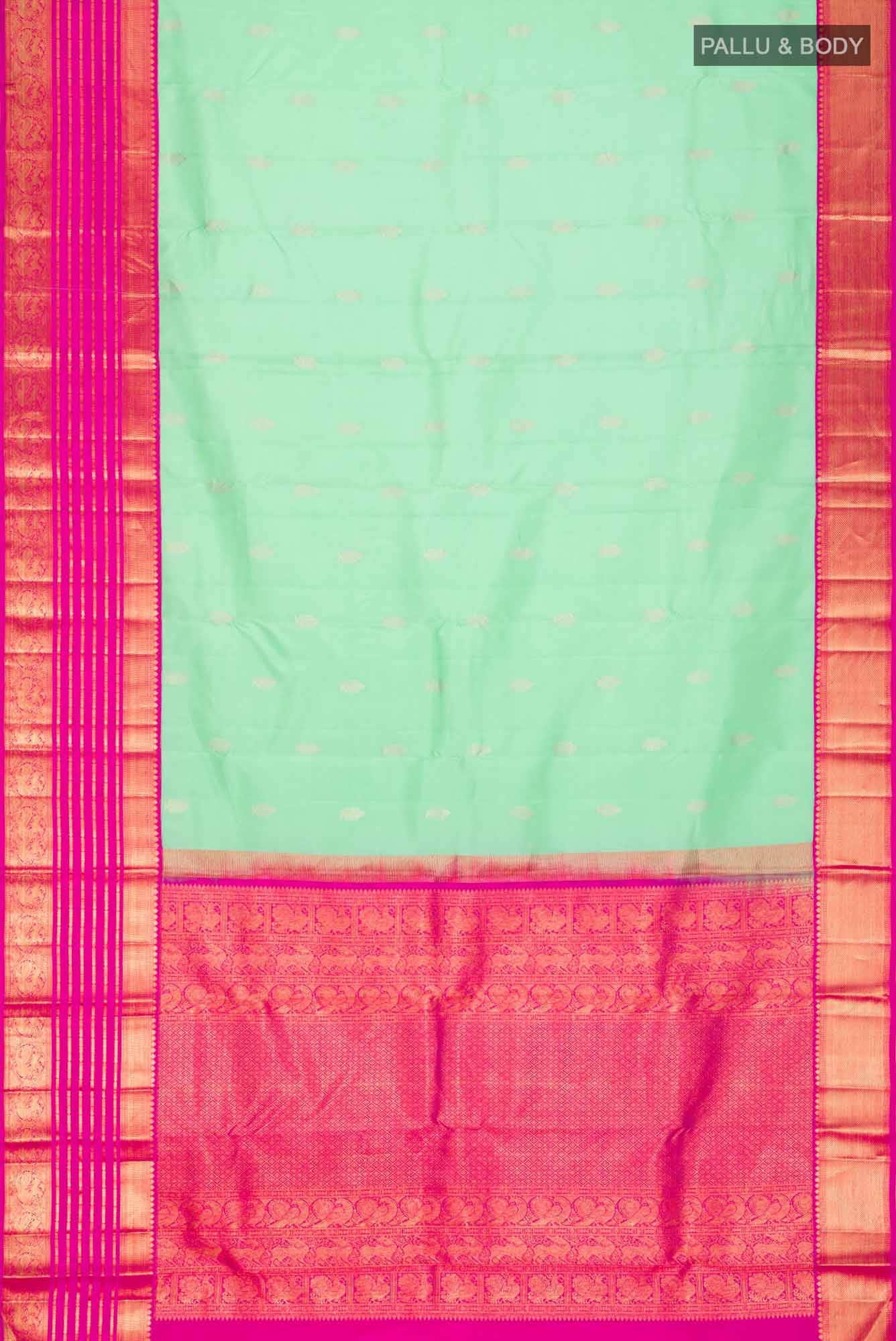 Green Kanchipuram Silk Saree