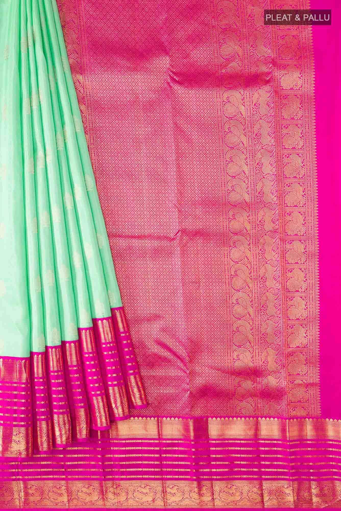 Green Kanchipuram Silk Saree