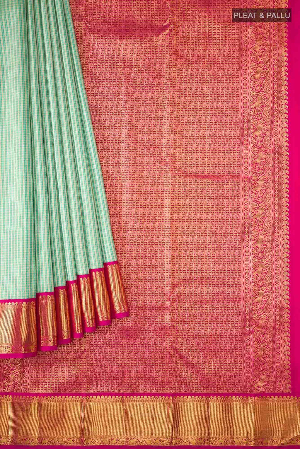 Green Kanchipuram Silk Saree