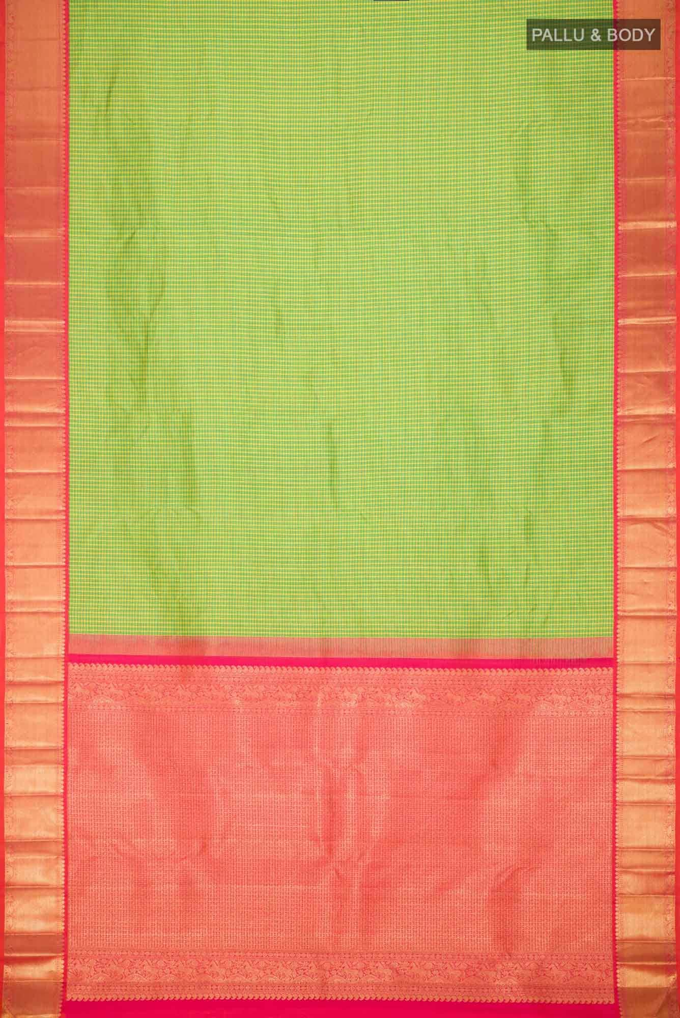 Green Kanchipuram Silk Saree