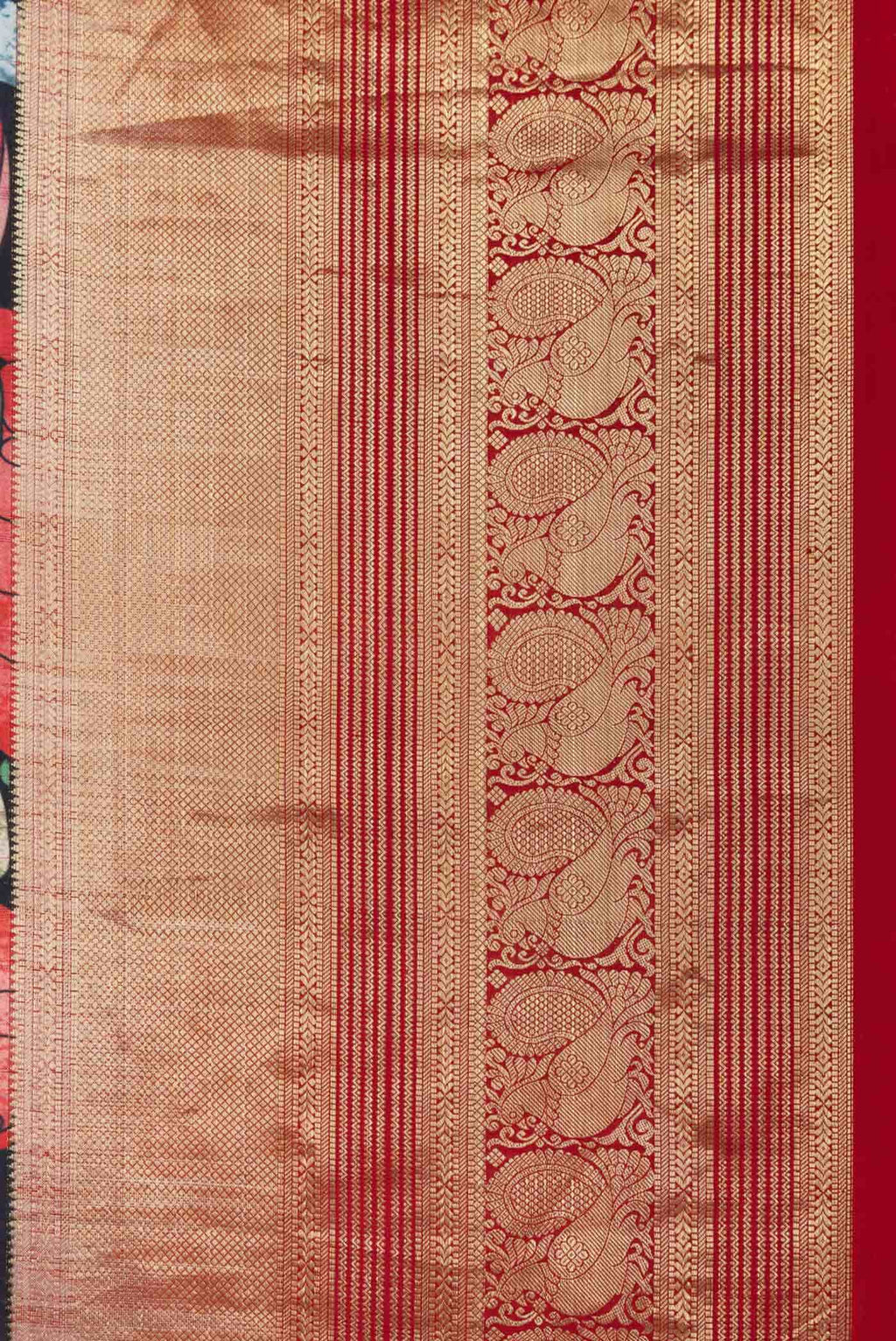Black Kanchipuram Silk Saree