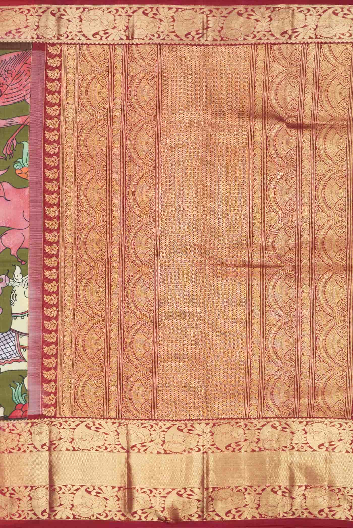 Green Kanchipuram Silk Saree
