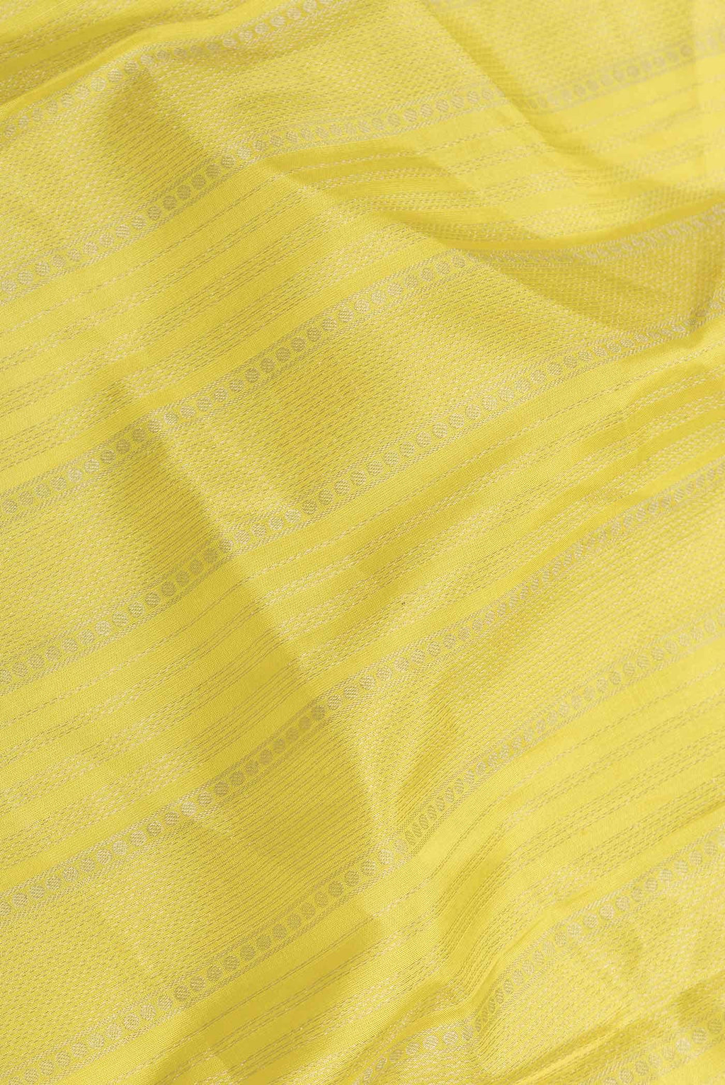 Lemon Yellow Dual Tone Soft Silk Saree