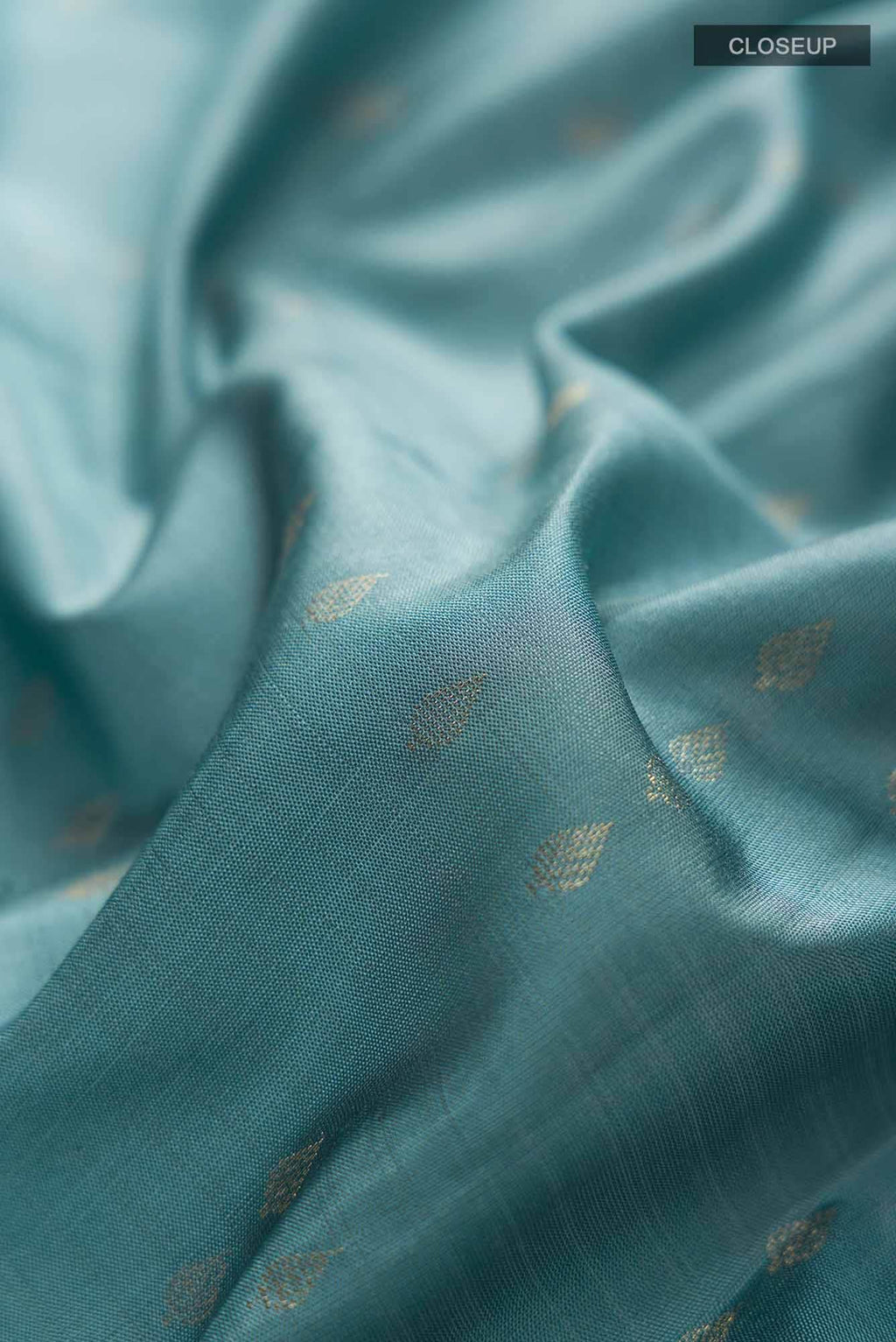 Blue Grey Soft Silk Saree