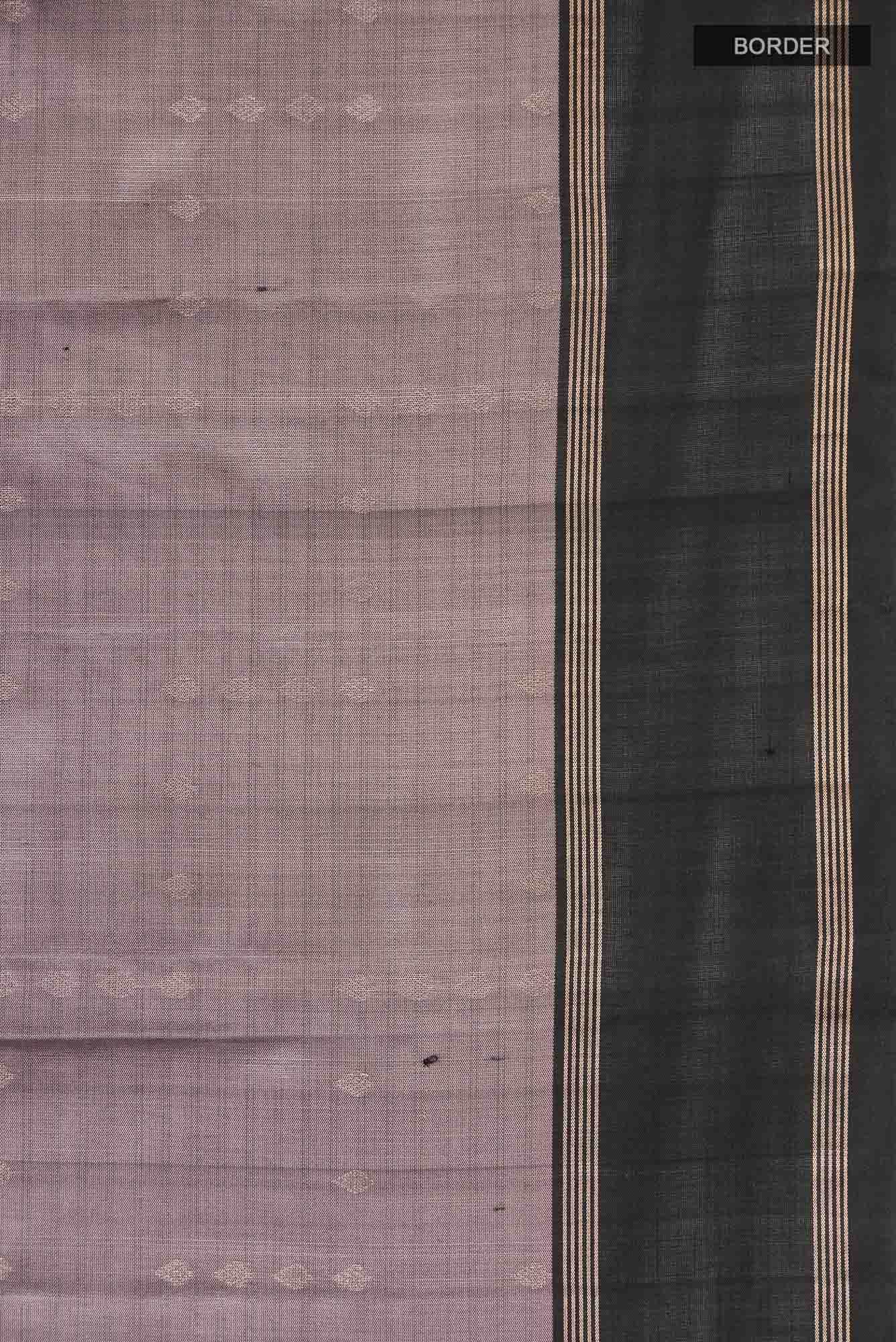Grey Soft Silk Saree