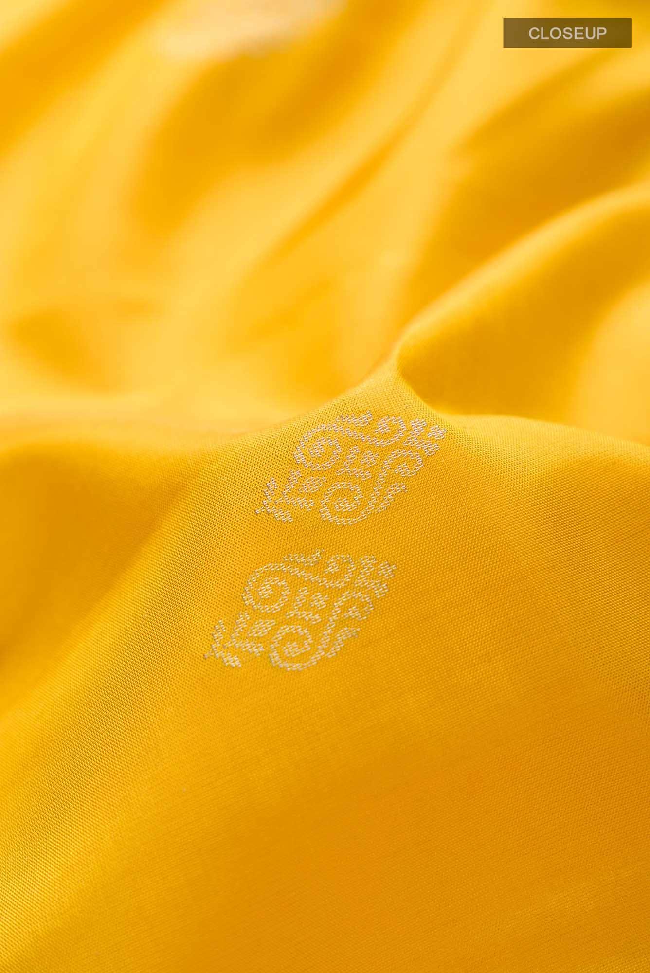 Yellow Soft Silk Saree