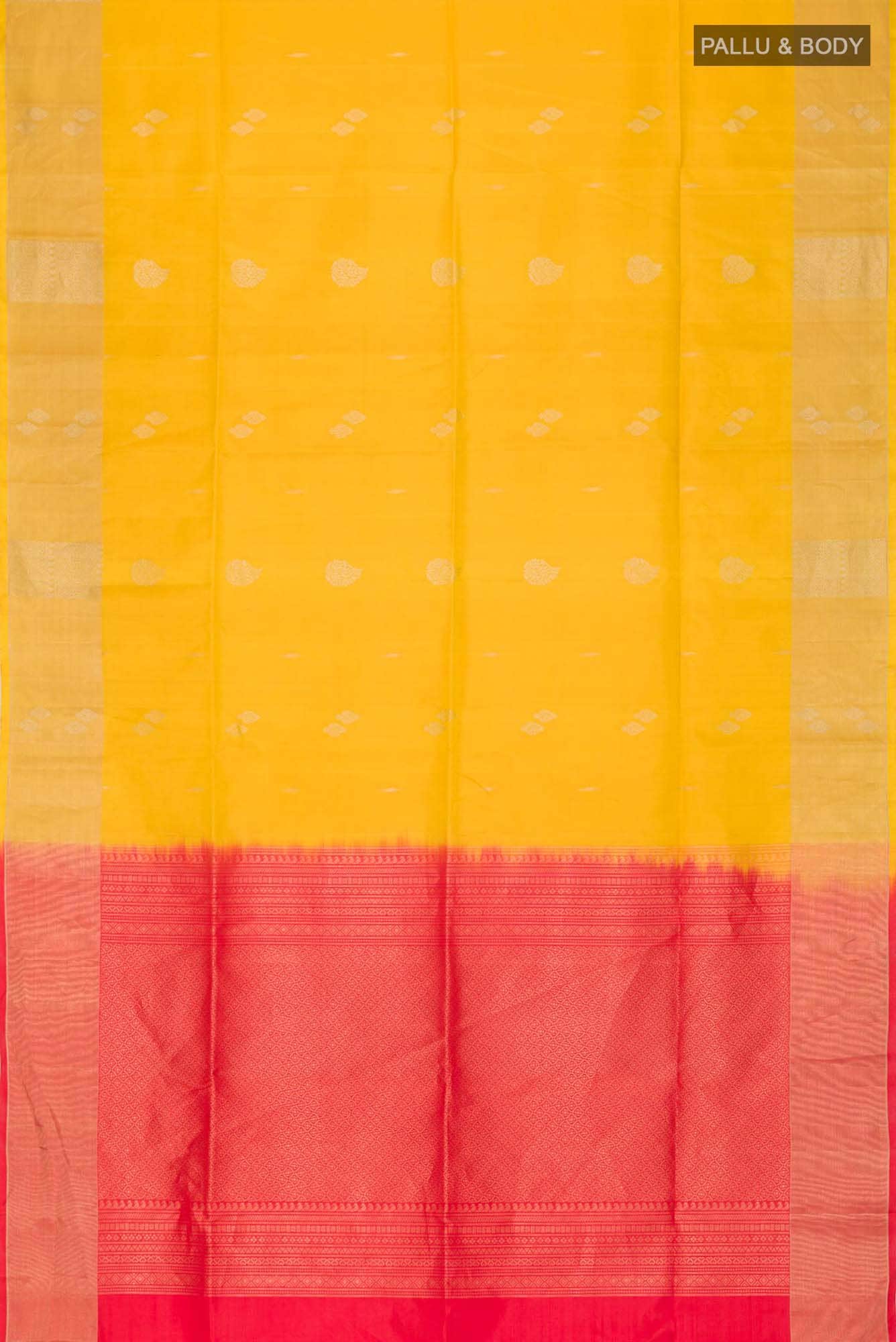 Yellow Soft Silk Saree