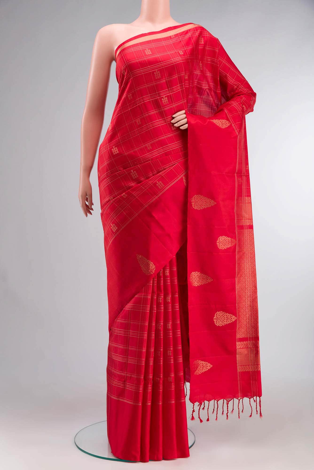 Red Soft Silk Saree