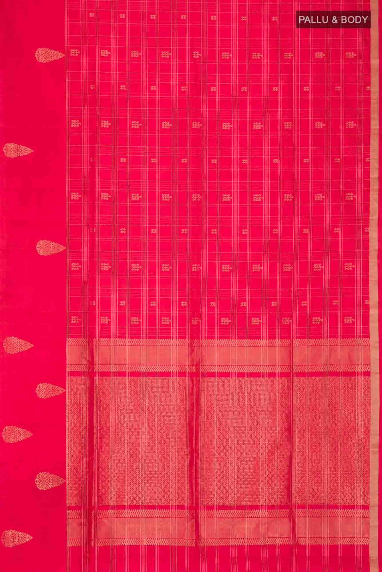 Red Soft Silk Saree
