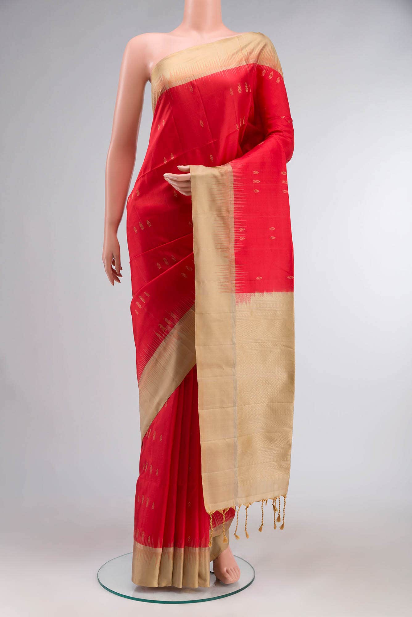 Red Soft Silk Saree