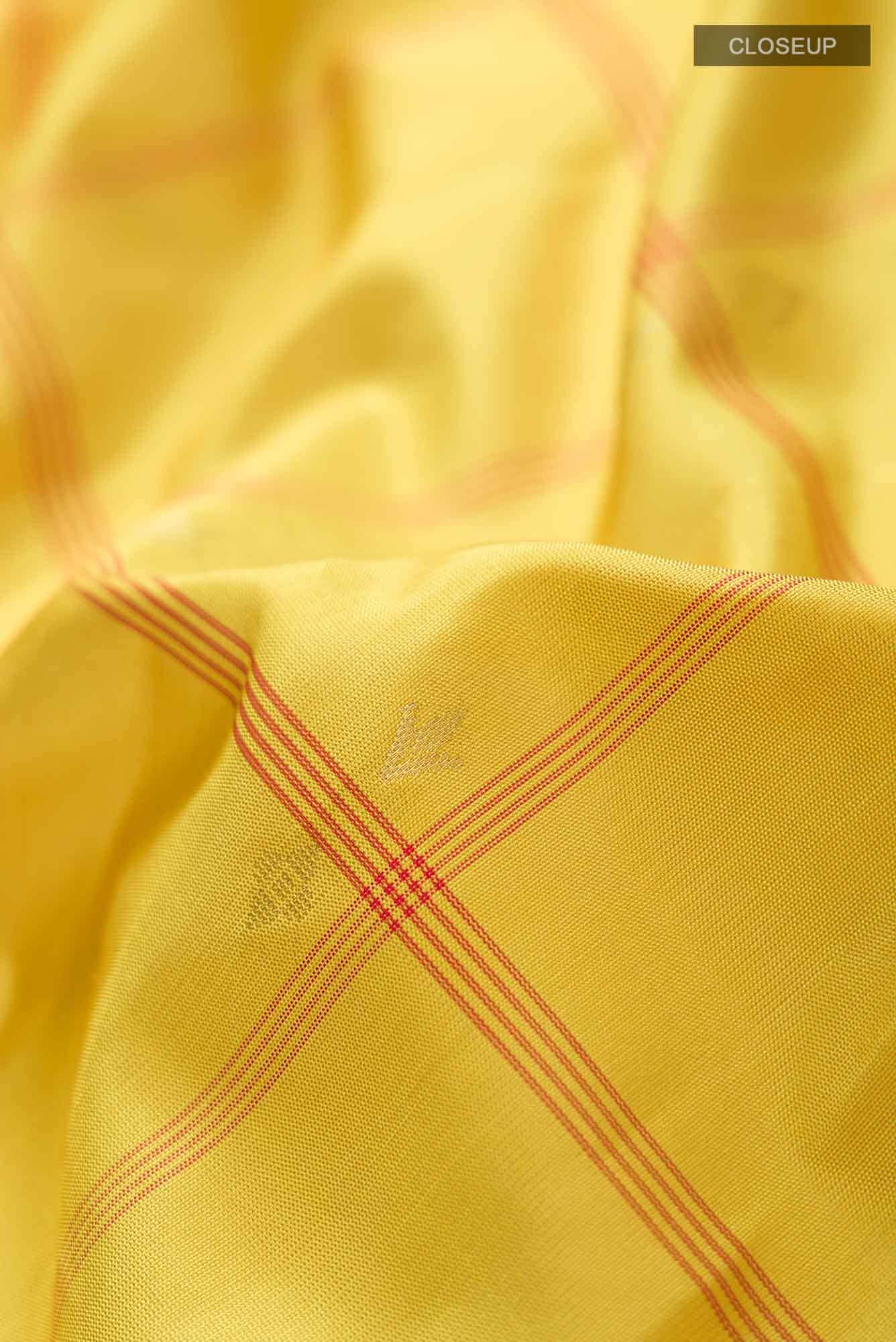 Yellow Soft Silk Saree