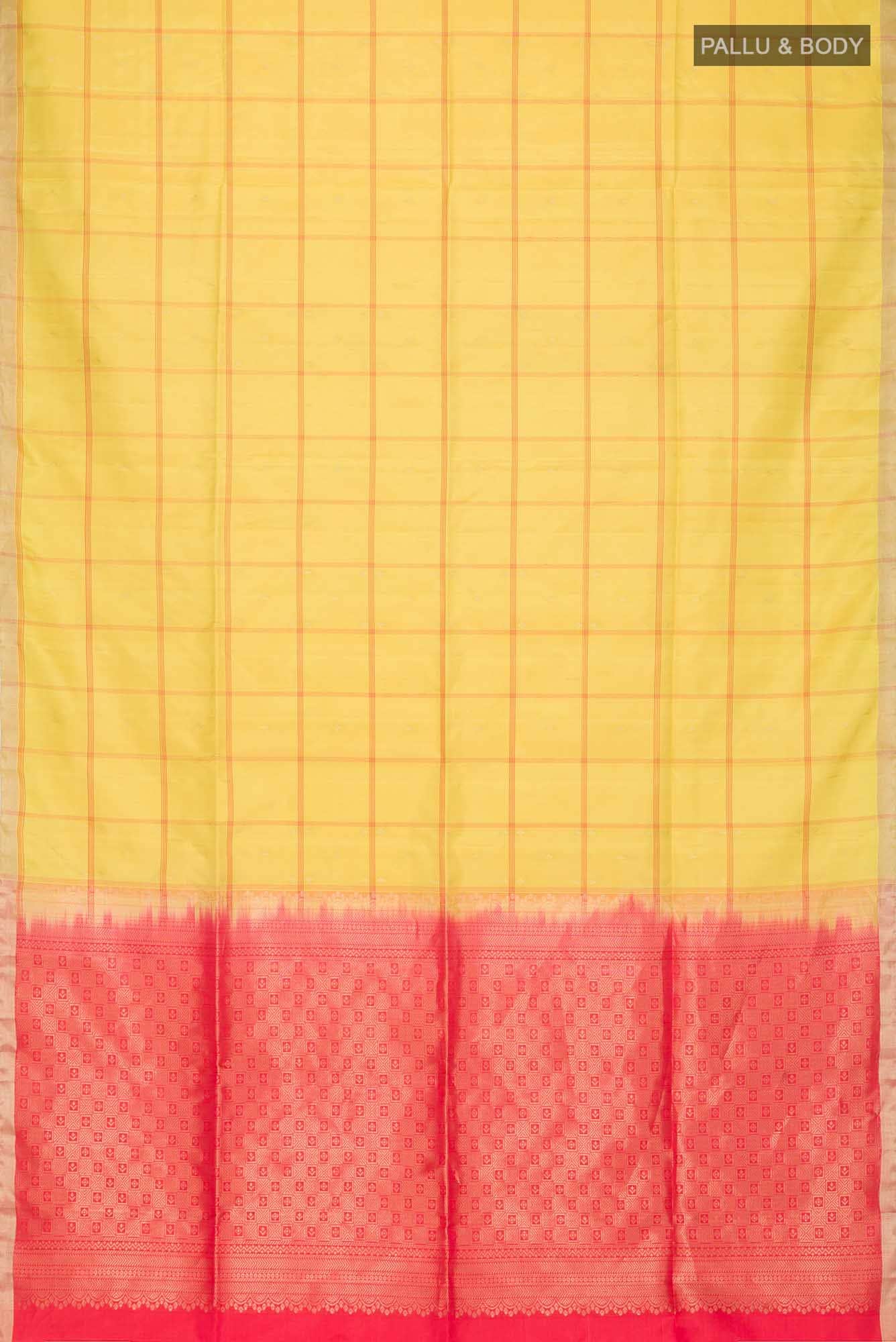 Yellow Soft Silk Saree