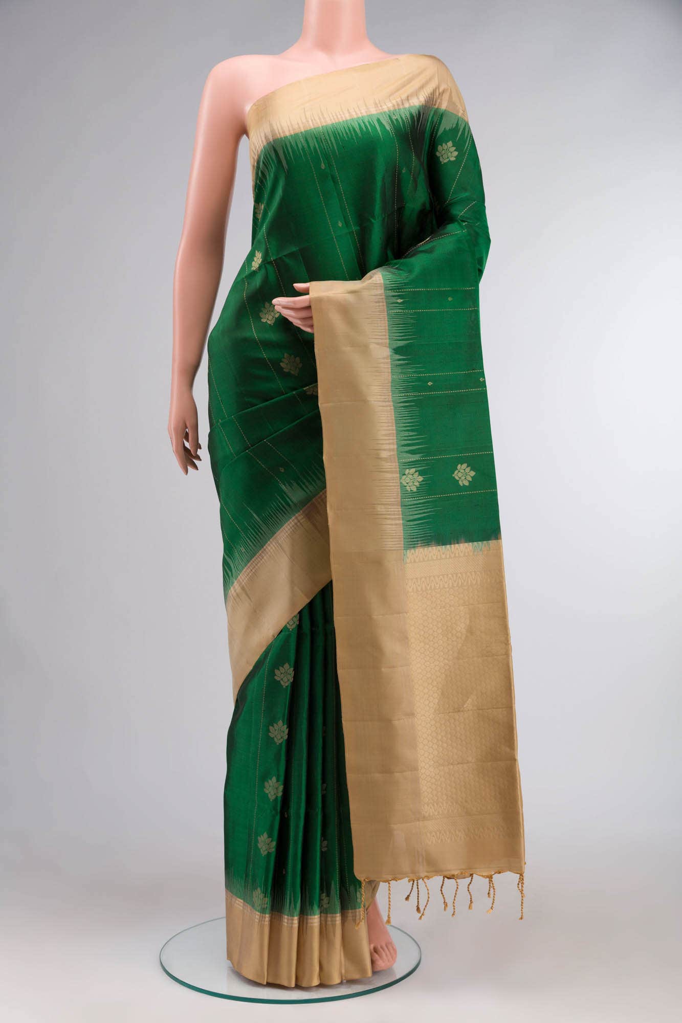 Green Soft Silk Saree