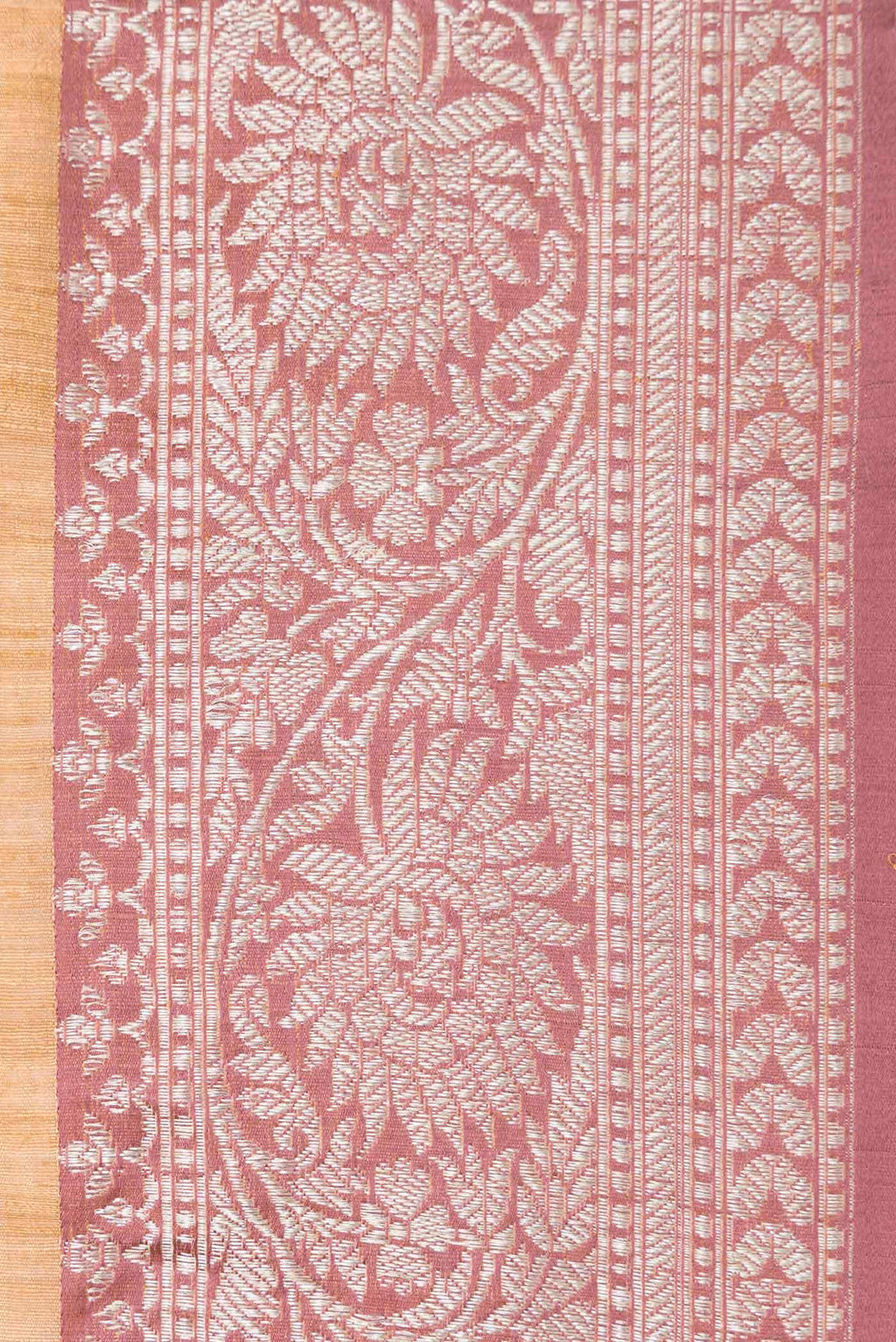 Sandal Banarasi Silk Saree
