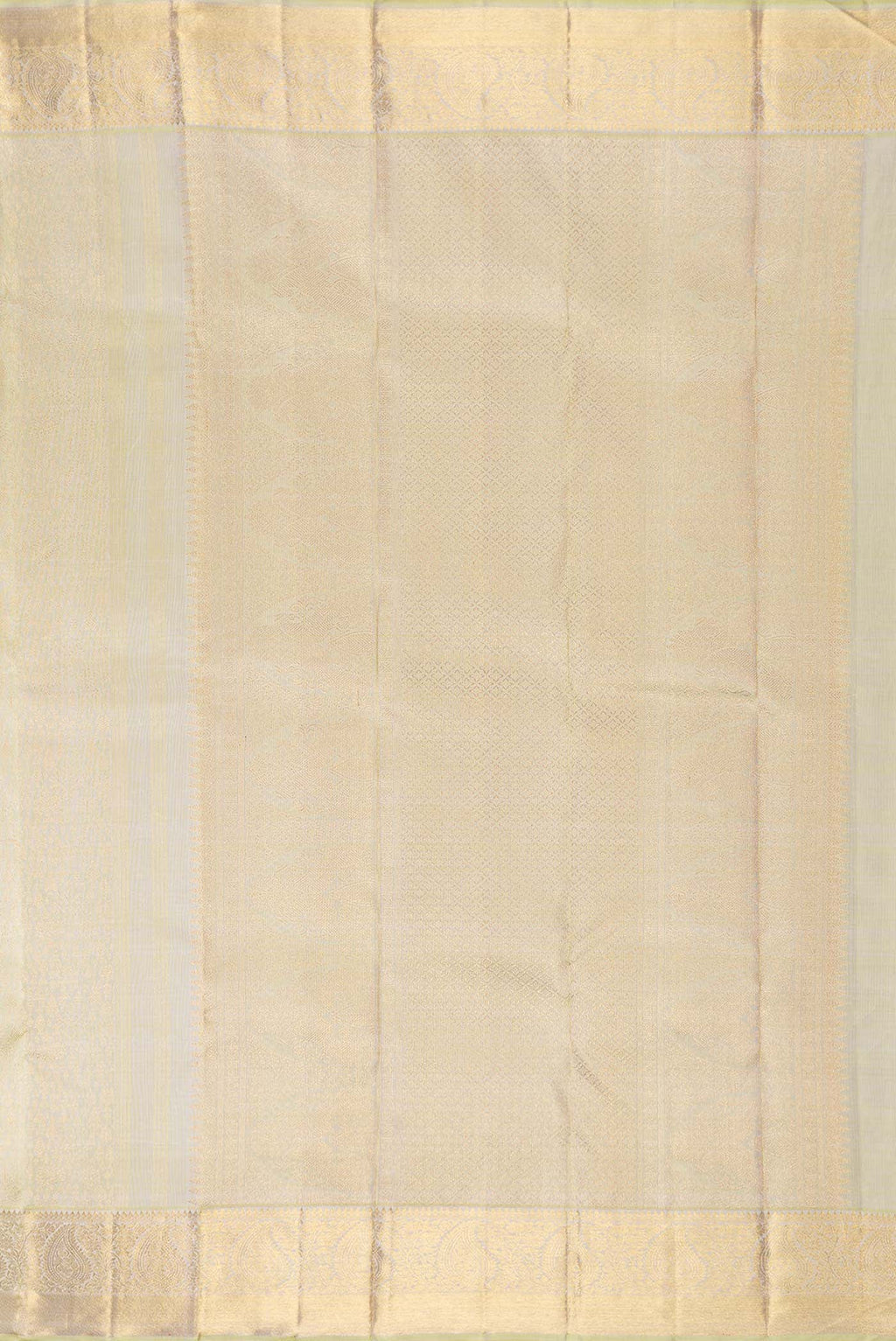 Pure Silk Pure Zari Light Green Dual Tone Kanchipuram Saree