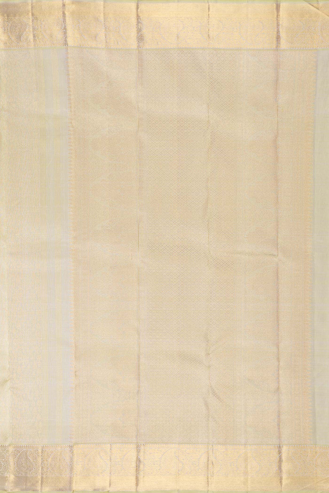 Pure Silk Pure Zari Light Green Dual Tone Kanchipuram Saree