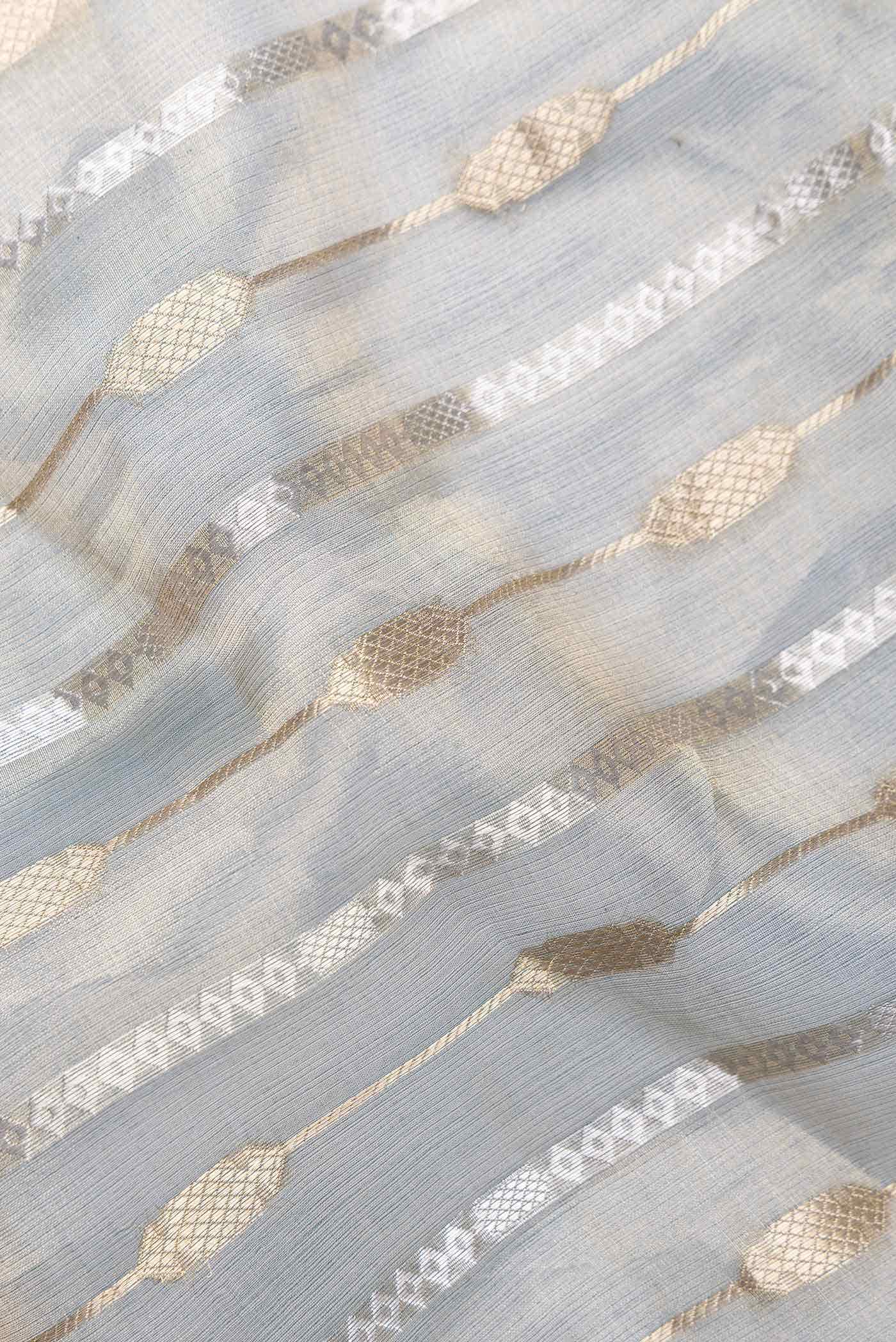 Green Dual Tone Organza Silk Saree