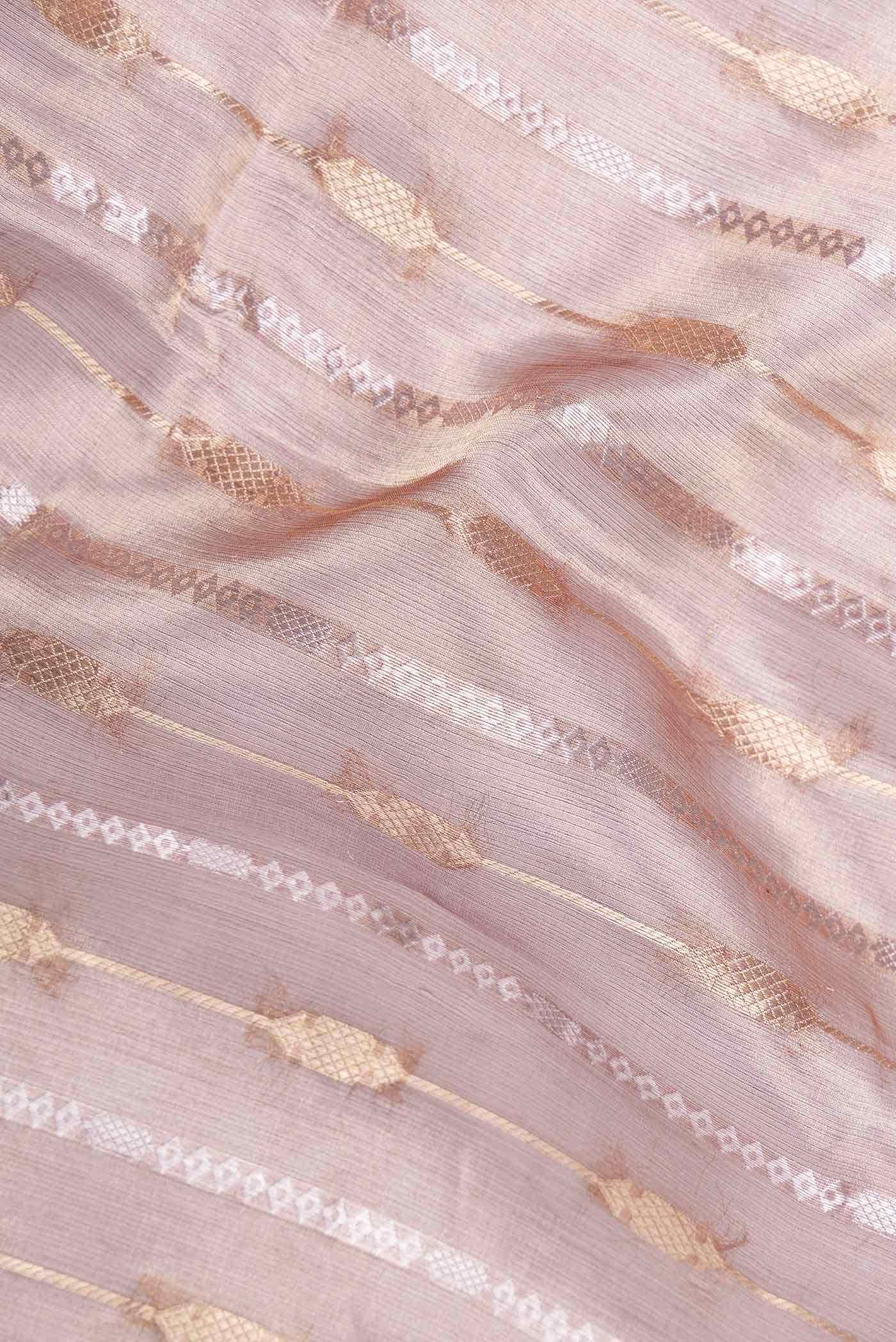 Maroon Dual Tone Organza Silk Saree