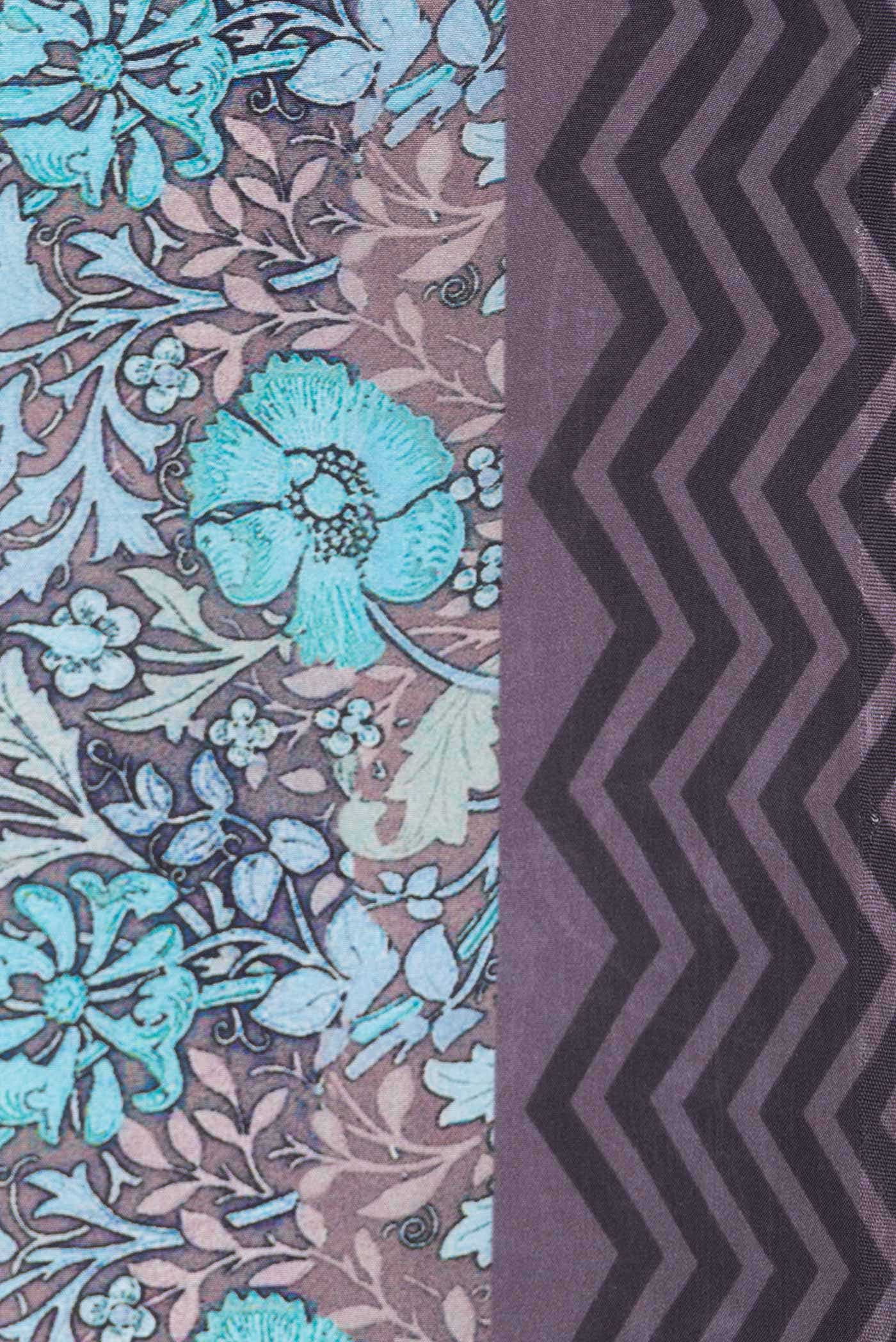 Lavender Mysore Crepe Saree