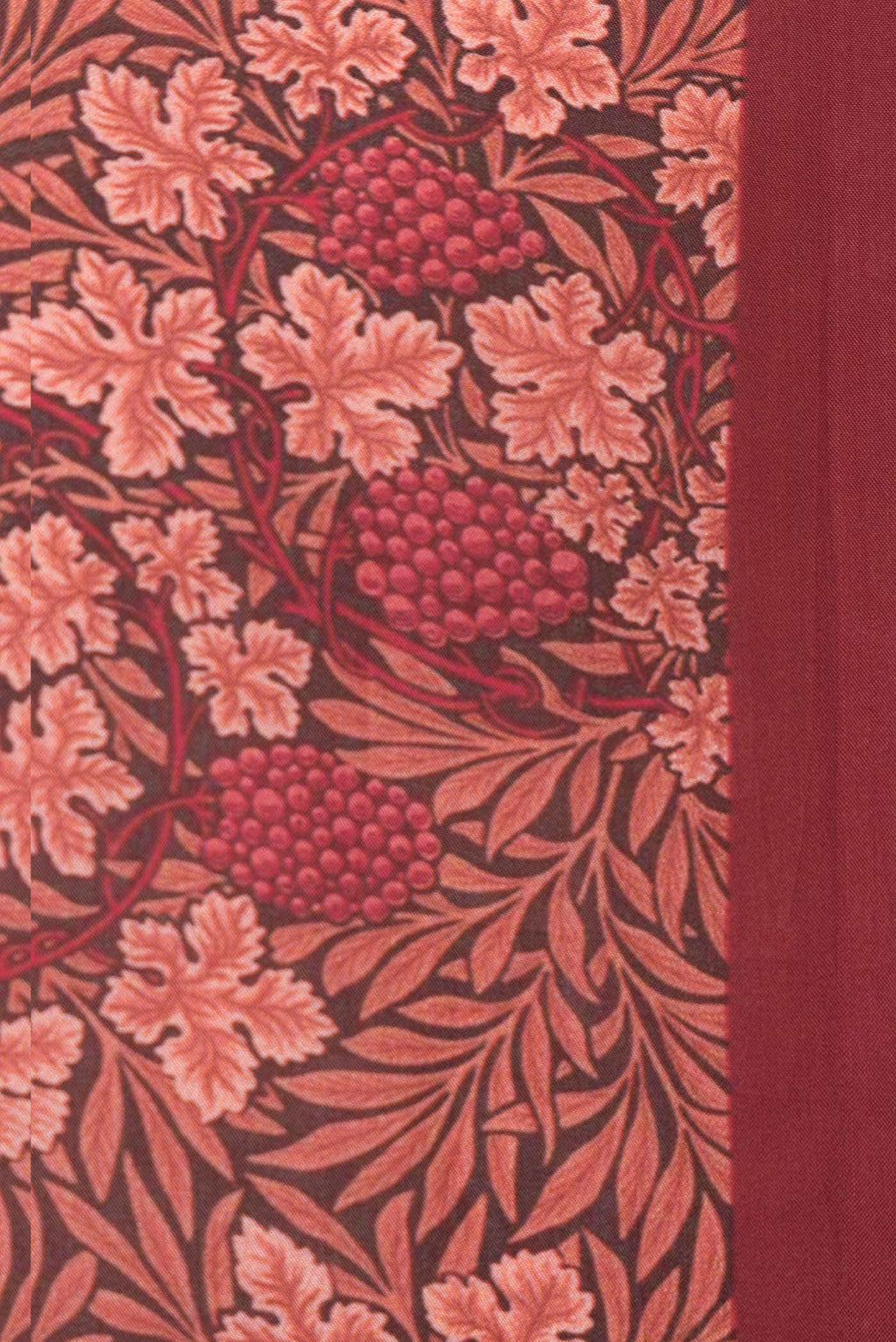Maroon Mysore Crepe Saree