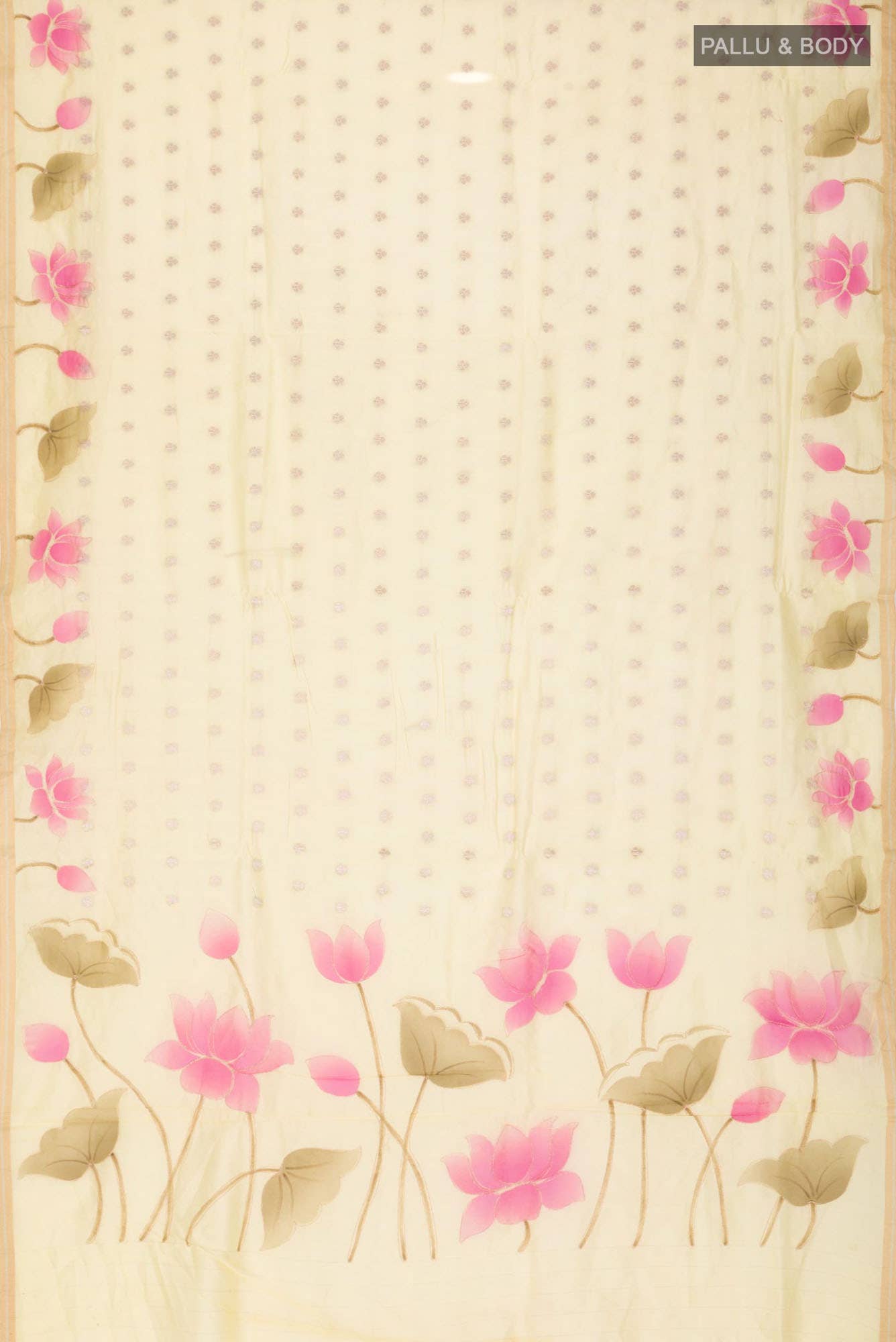 Yellow Chanderi Silk Cotton Saree