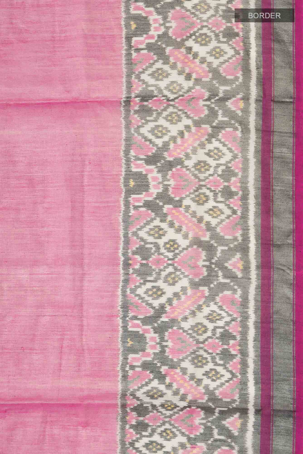 Pink Rajkot Patola Silk Saree