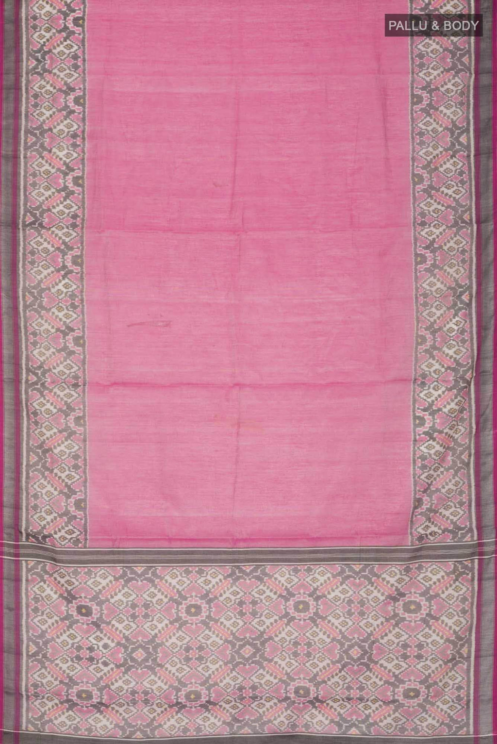 Pink Rajkot Patola Silk Saree