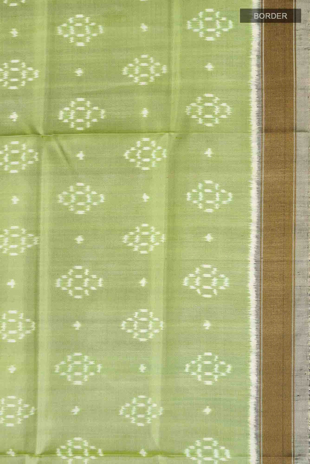 Beige Rajkot Patola Silk Saree