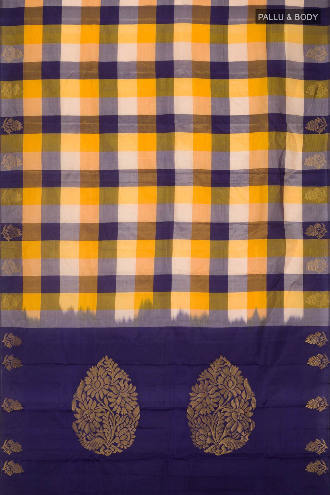 Multi Kanchipuram Silk Saree